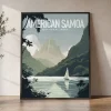 American Samoa Paradise National Park Poster | ArtPrintsVicky