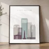 Birmingham Al Wall Art Framed Print | ArtPrintsVicky