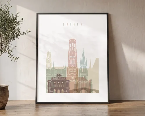 Bruges Art Prints and Posters | ArtPrintsVicky