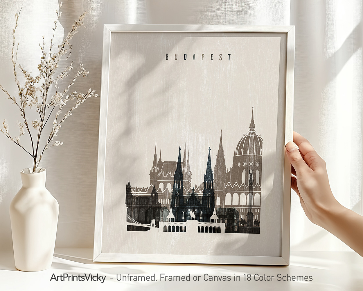 Budapest Wall Prints for Living Room - Image 2