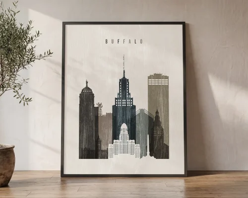 Buffalo Ny Wall Art Prints Framed or Canvas | ArtPrintsVicky
