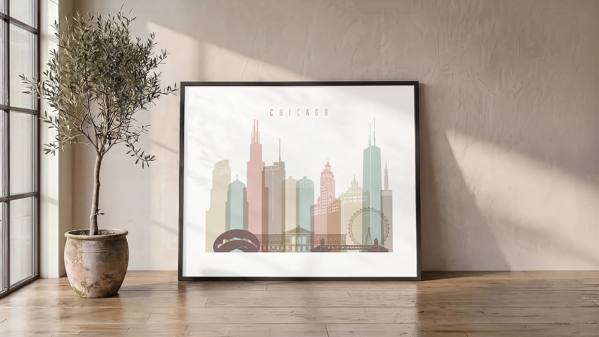 Chicago Wall Art Print for Home Decor | ArtPrintsVicky