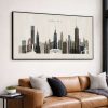 NYC Skyline Wall Art Panoramic Print Poster