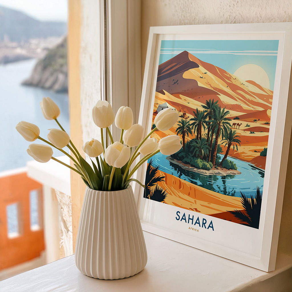 Sahara Desert Travel Print - Image 2
