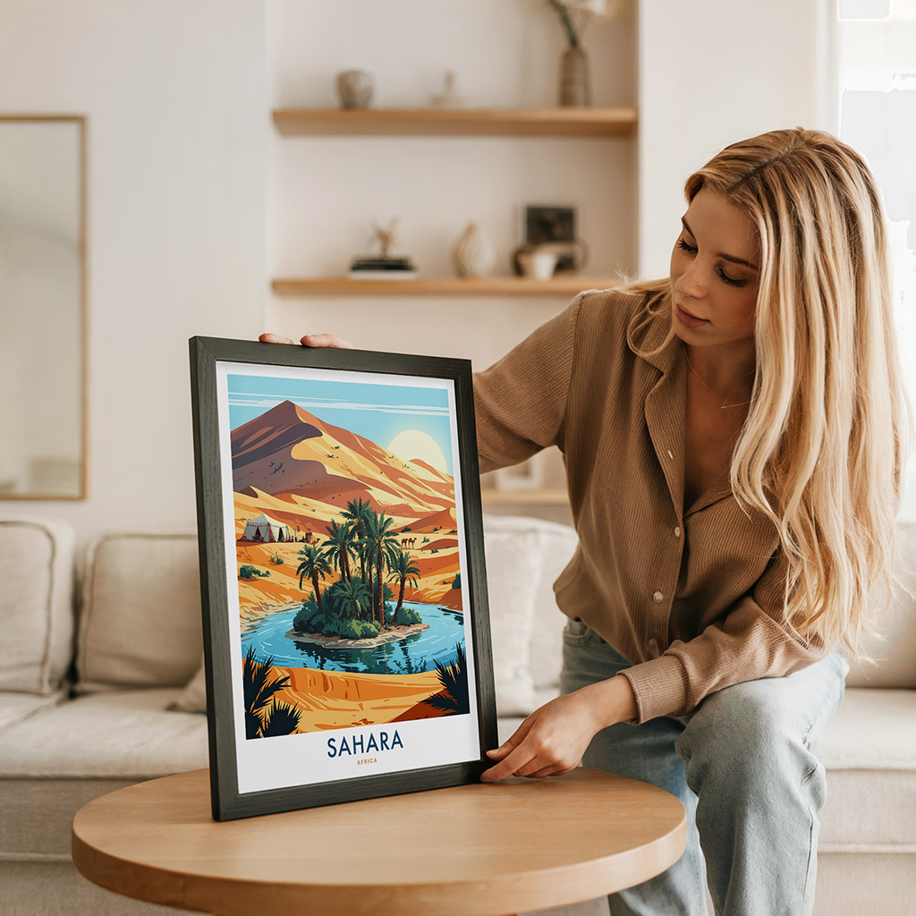 Sahara Desert Travel Print - Image 5