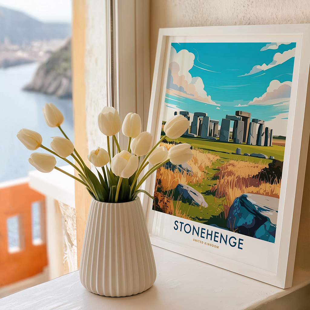 Stonehenge England Travel Print - Image 2